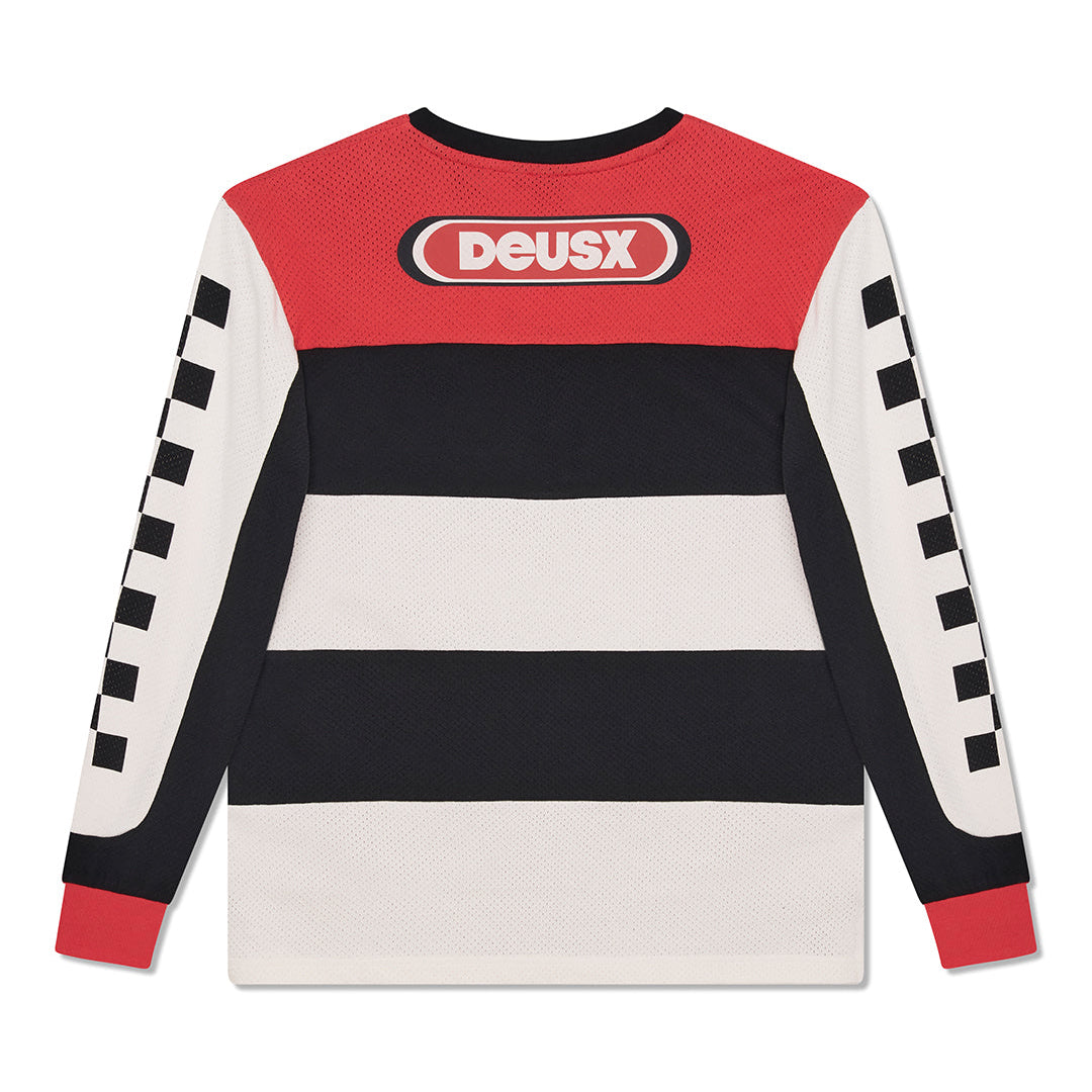 VILANDER MOTO JERSEY VALIANT RED COMBO