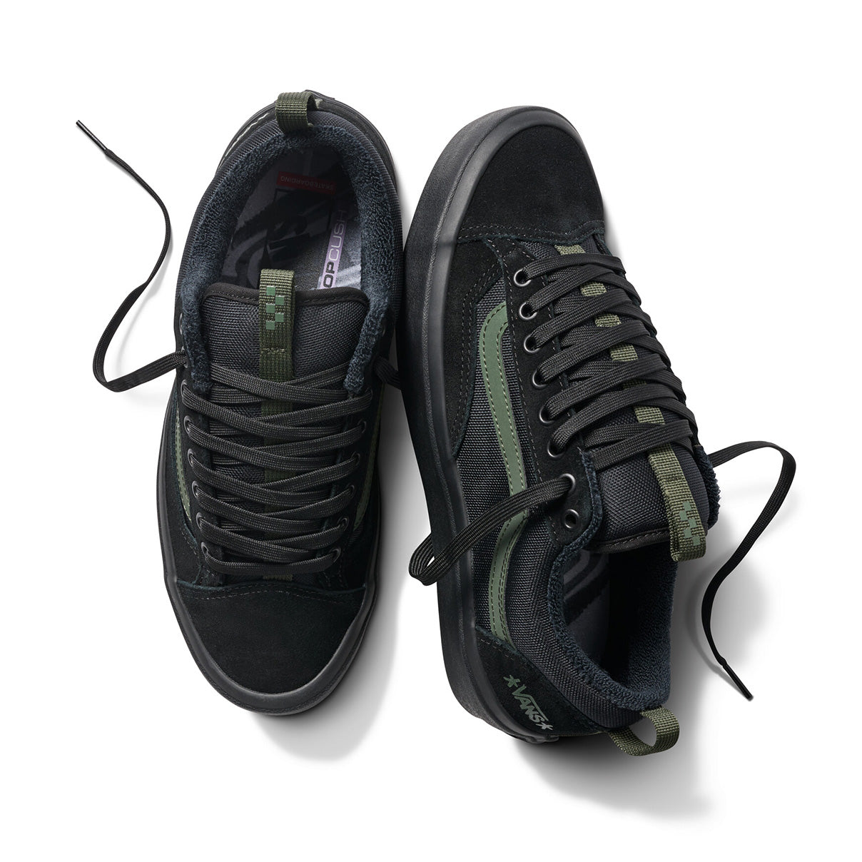 SKATE OLD SKOOL 36 + BLACK / DARK GREEN