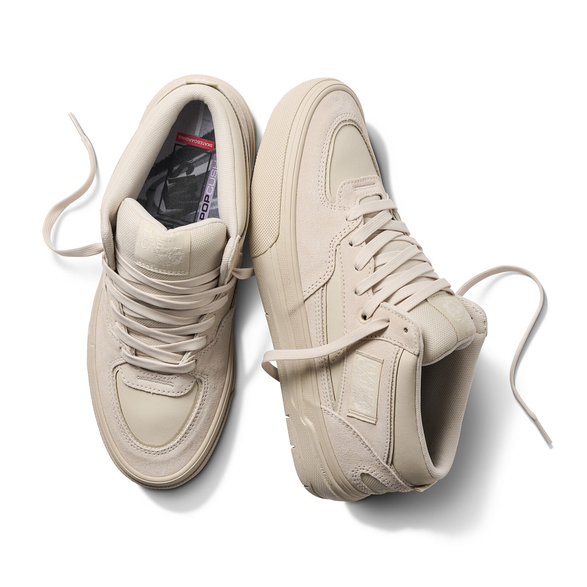 SKATE HALF CAB WAFFLECUP OATMEAL