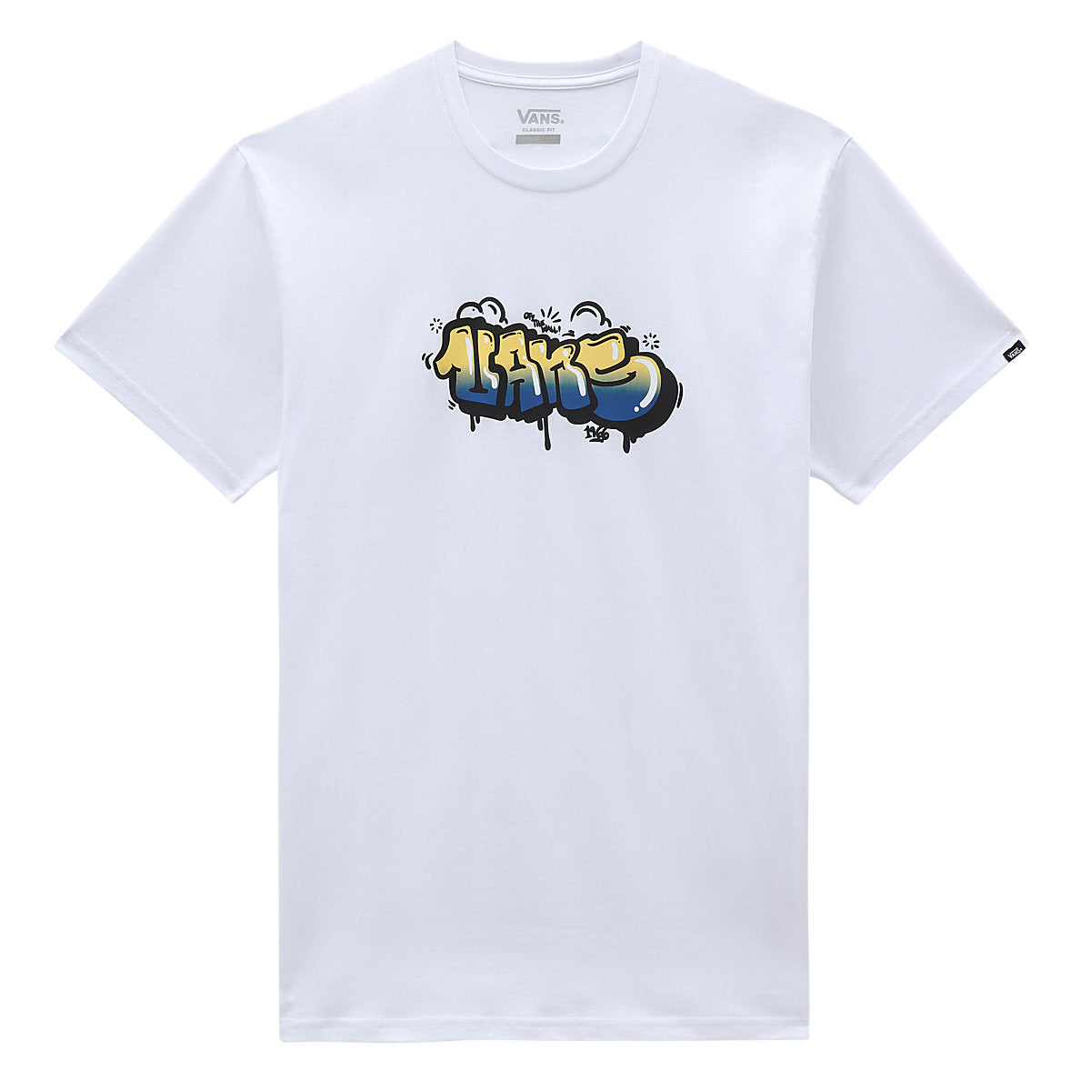 VANS TAGGED SS TEE WHITE