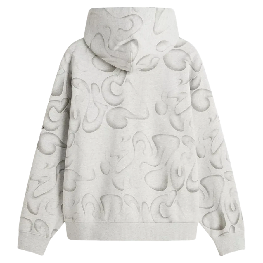 SKATE SMOKEY ZIP HOODIE ASH HEATHER
