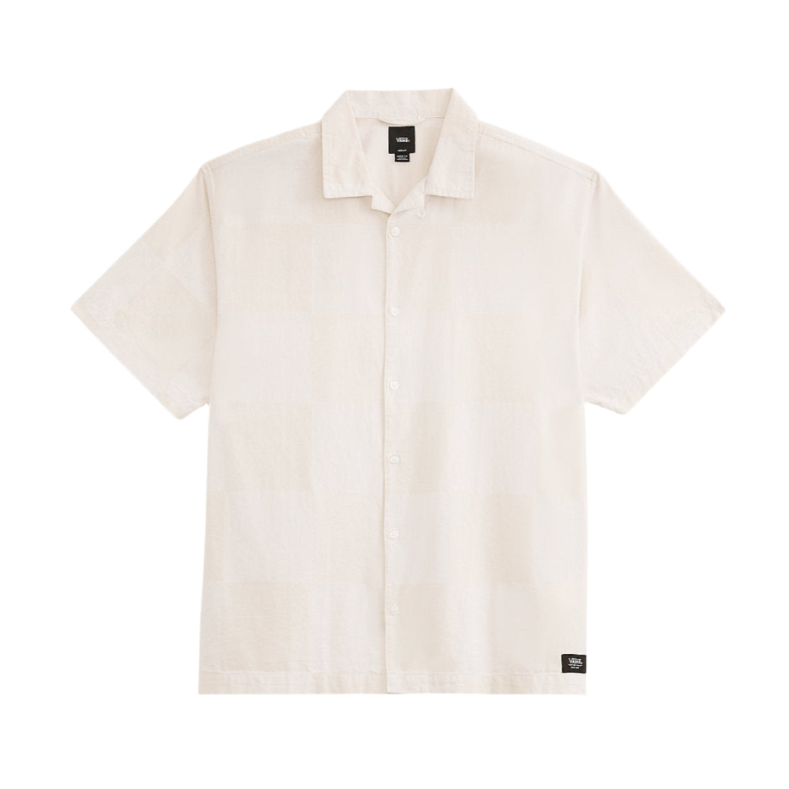KESSLER CHECKERBOARD SHIRT WHTE / MARSHMALLOW