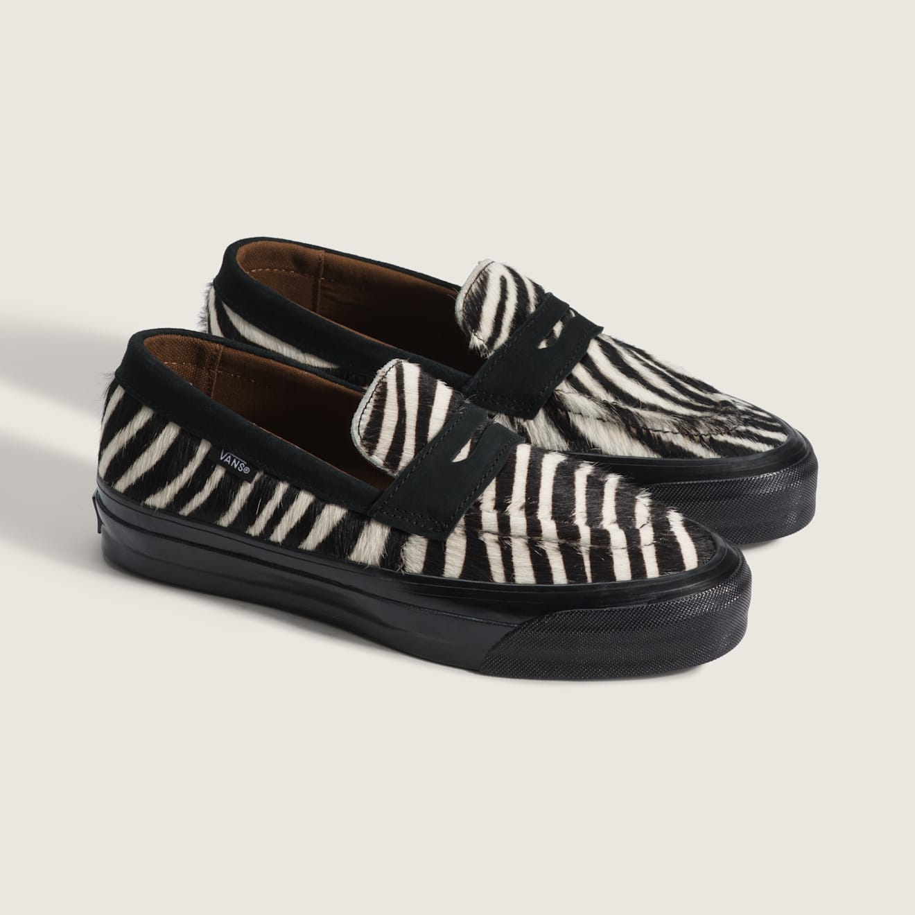 LX LOAFER 53 PONY HAIR ZEBRA