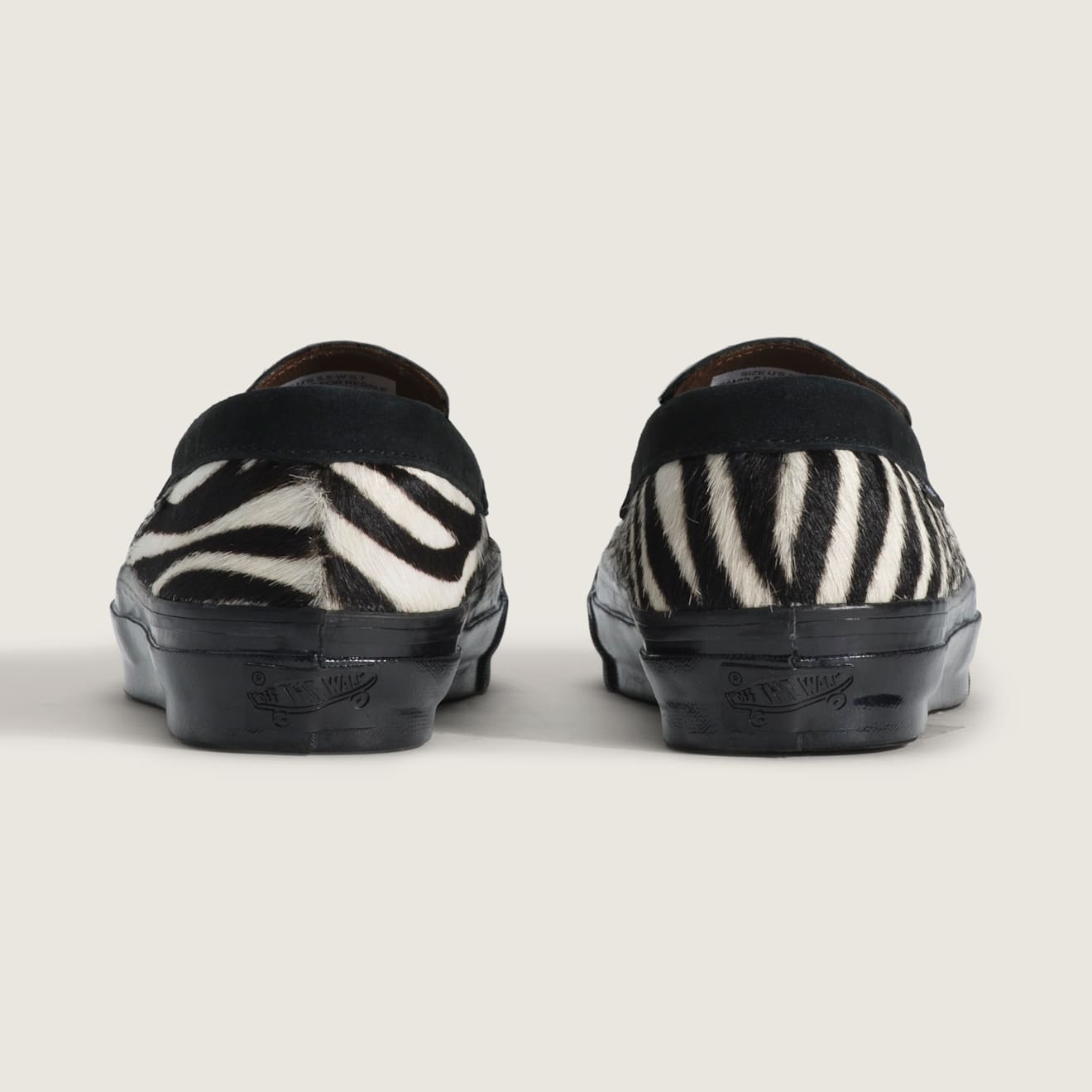 LX LOAFER 53 PONY HAIR ZEBRA