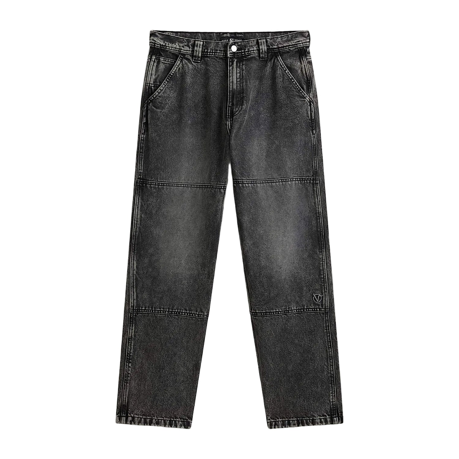 VANS X ROWAN DOUBLE KNEE PANT BLACK STONEWASHED