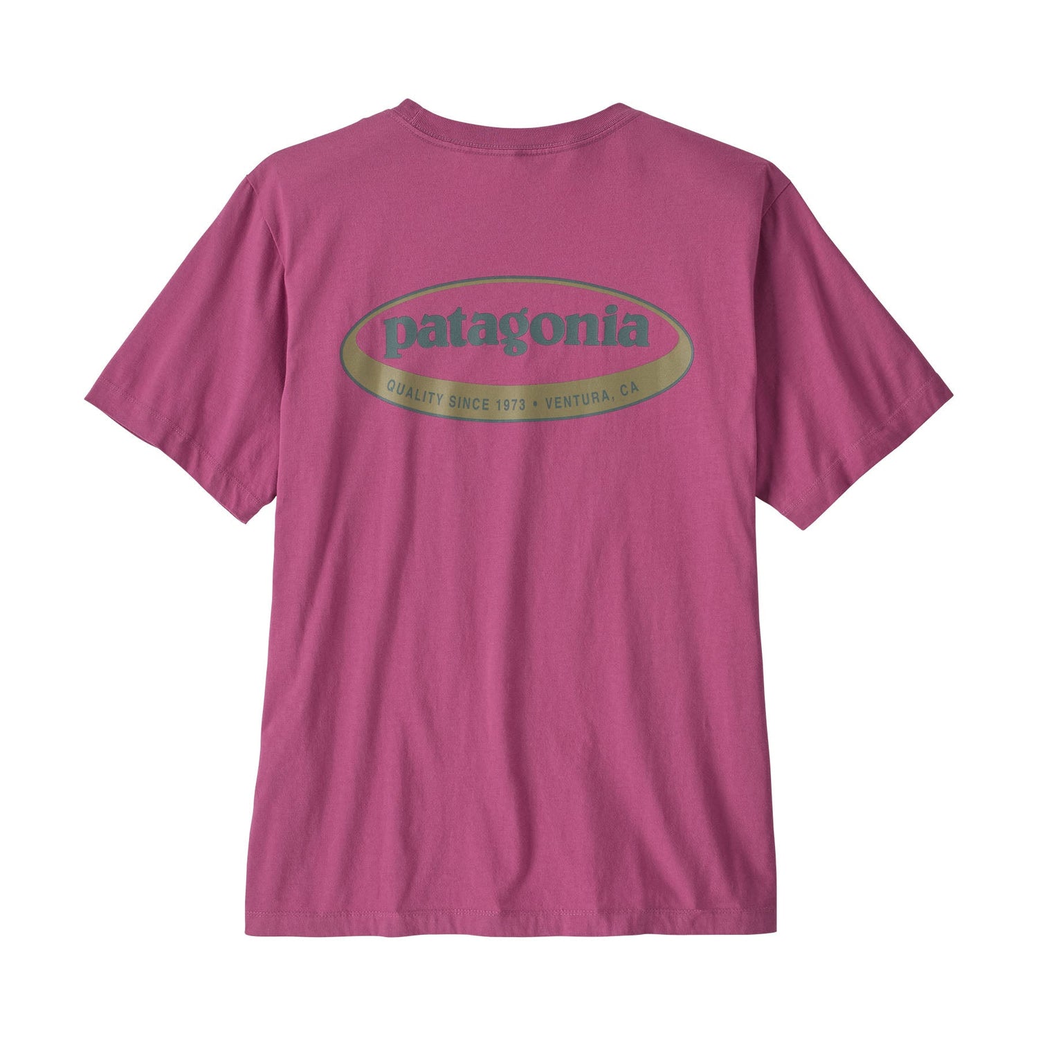 M'S '95 OVAL LOGO T-SHIRT FADED MAGENTA