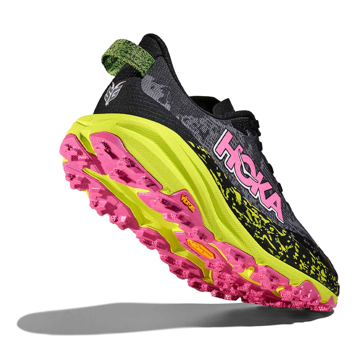 W SPEEDGOAT 6 BLACK / NEON HOKA CITRUS