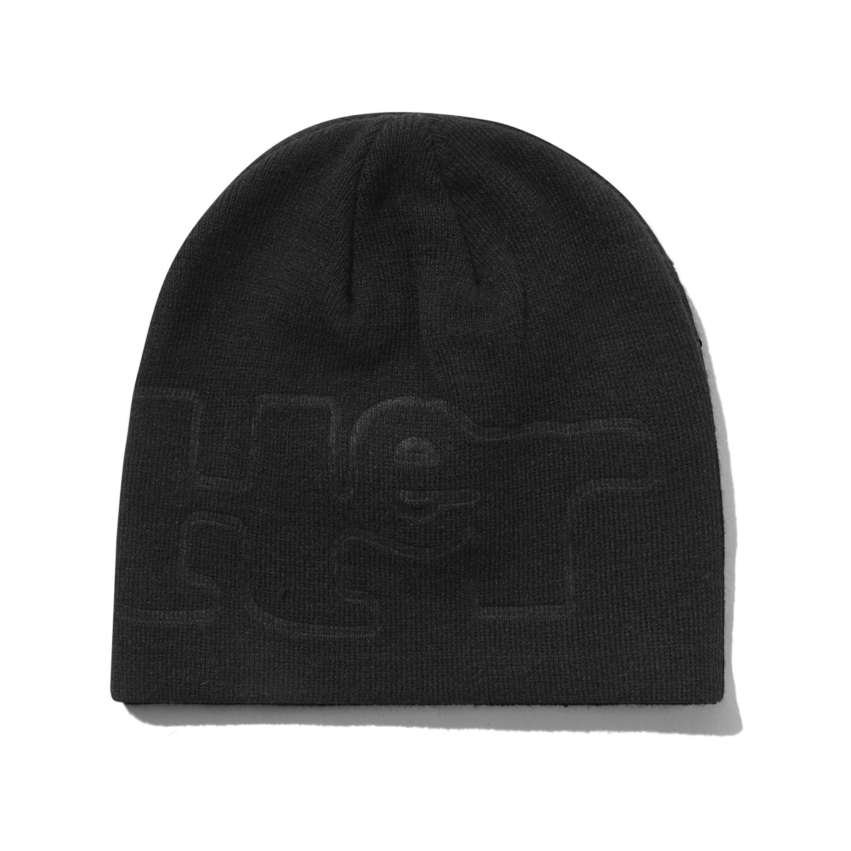 WARPED SKULLY BEANIE BLACK
