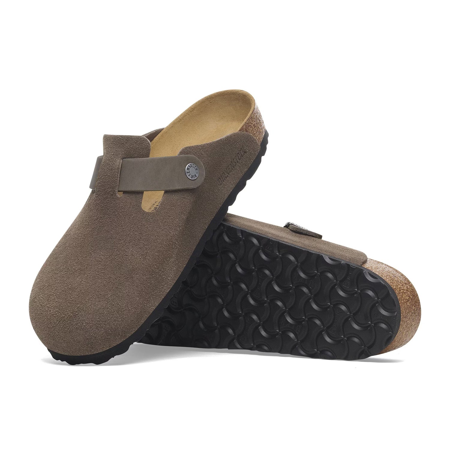 BOSTON CONCRETE GRAY, SUEDE LEATHER / OILED