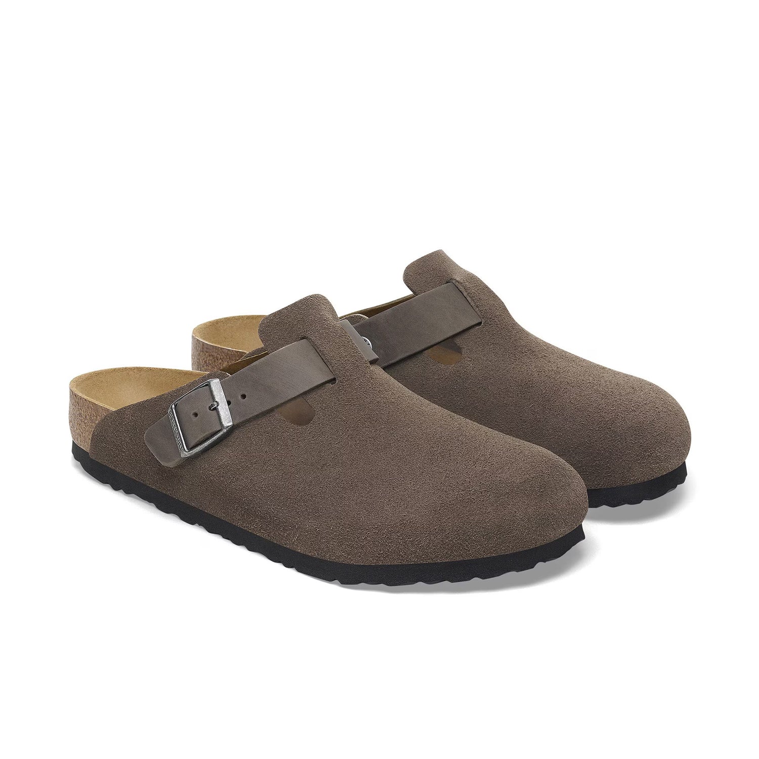 BOSTON CONCRETE GRAY, SUEDE LEATHER / OILED