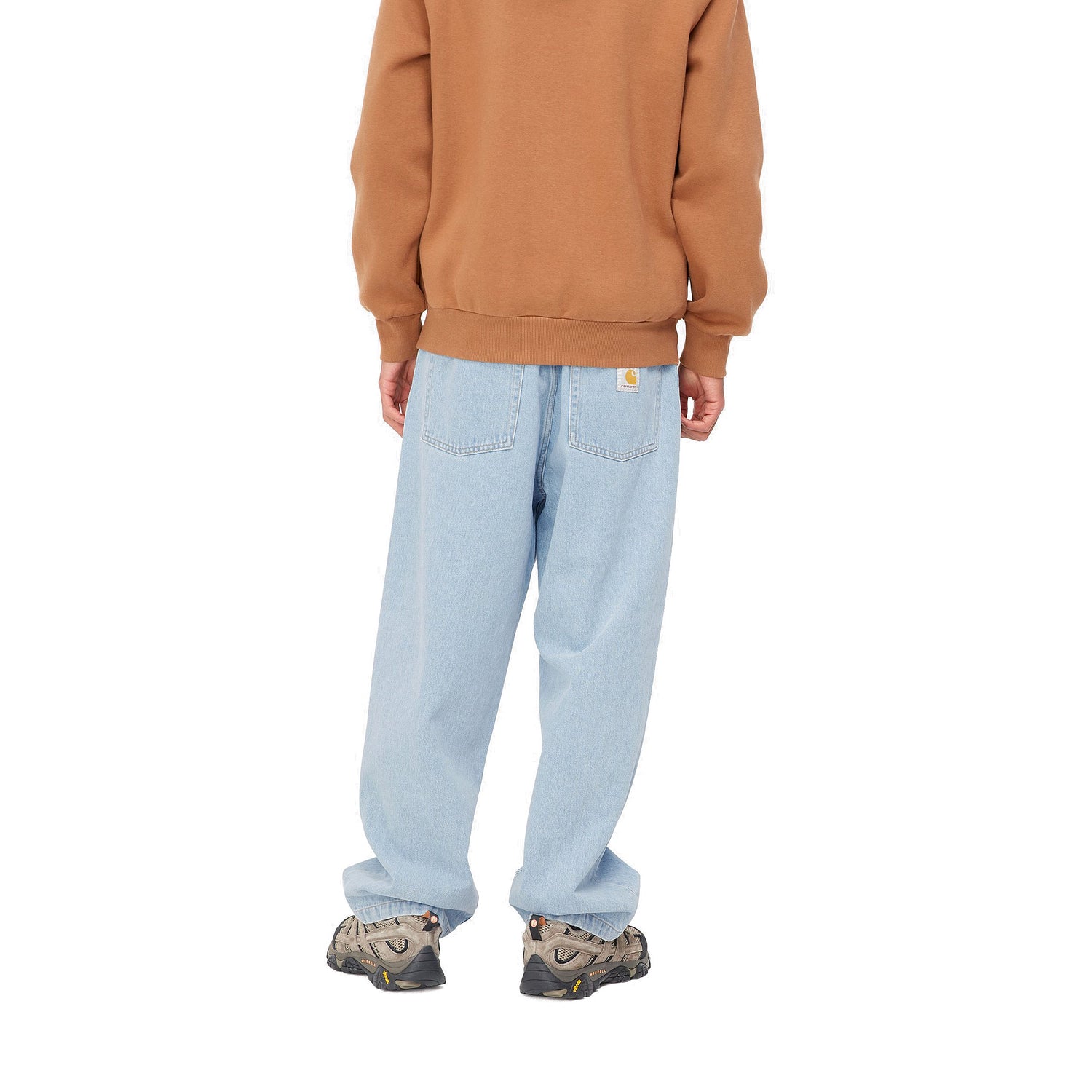 BRANDON PANT BLUE HEAVY STONE BLEACHED