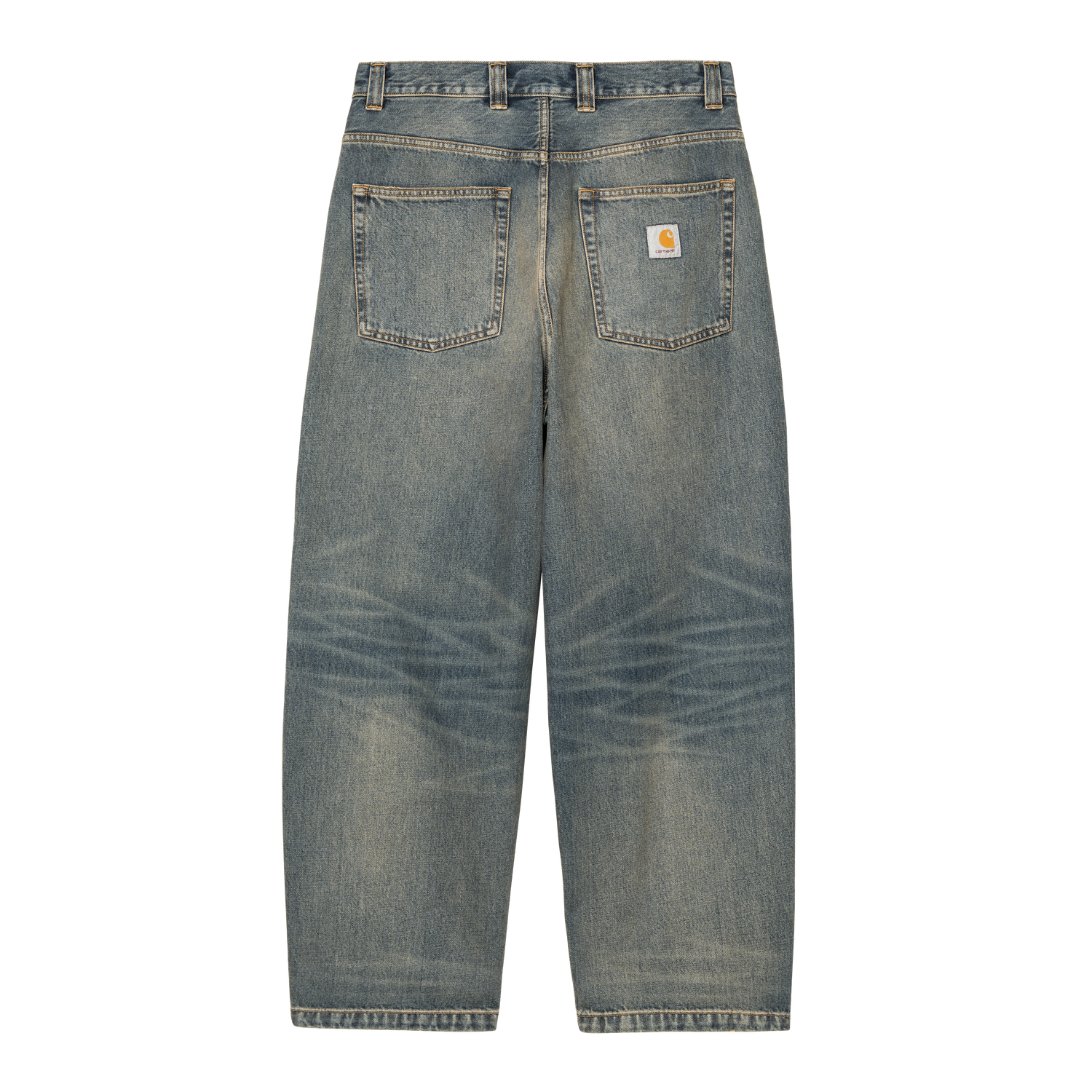 BRANDON PANT BLUE WORN USED WASH
