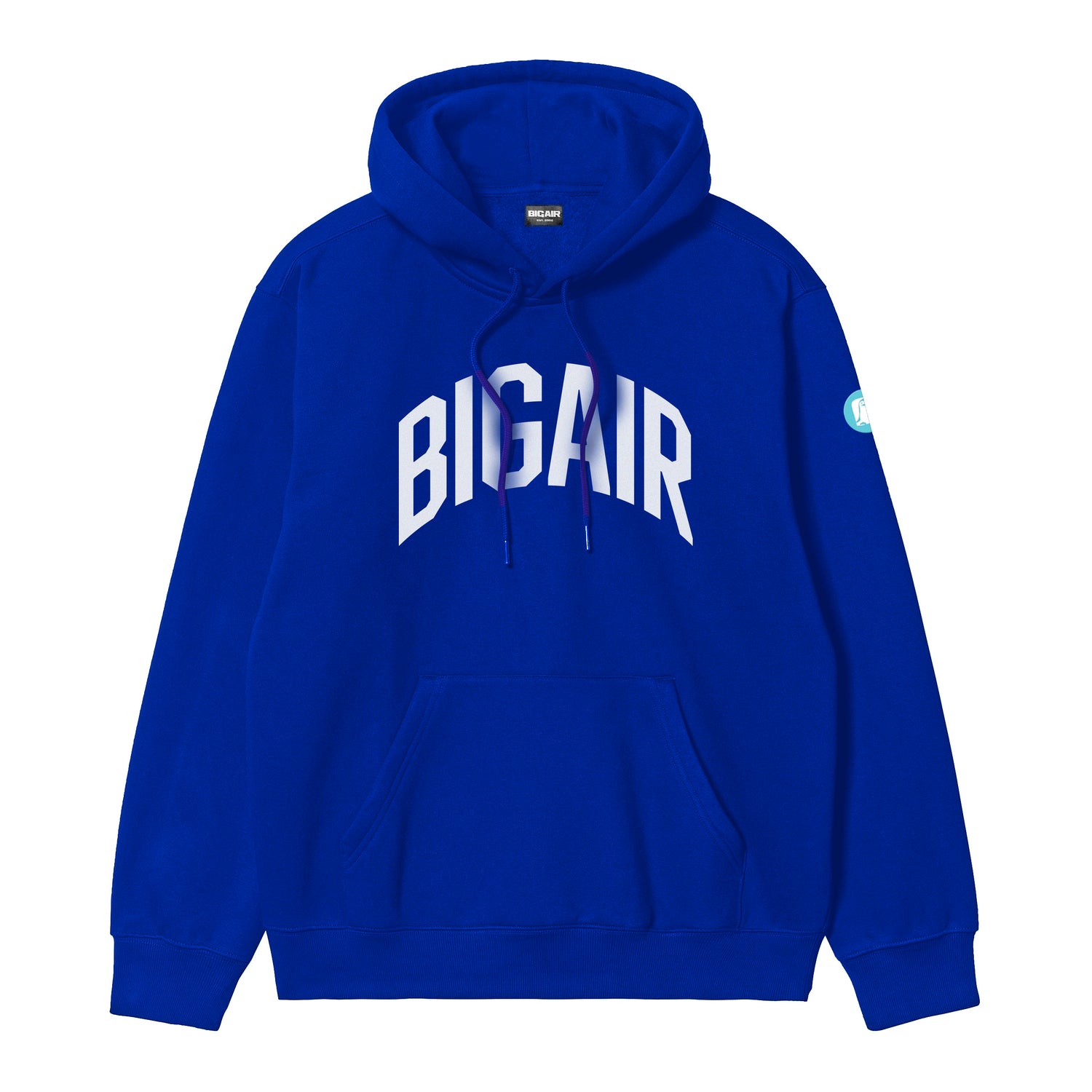 COLLEGE HOODIE ROYAL BLUE