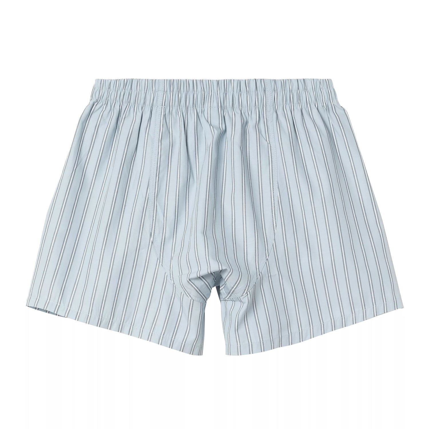 COTTON BOXER GRIMSBY STRIPE BLUE FOG