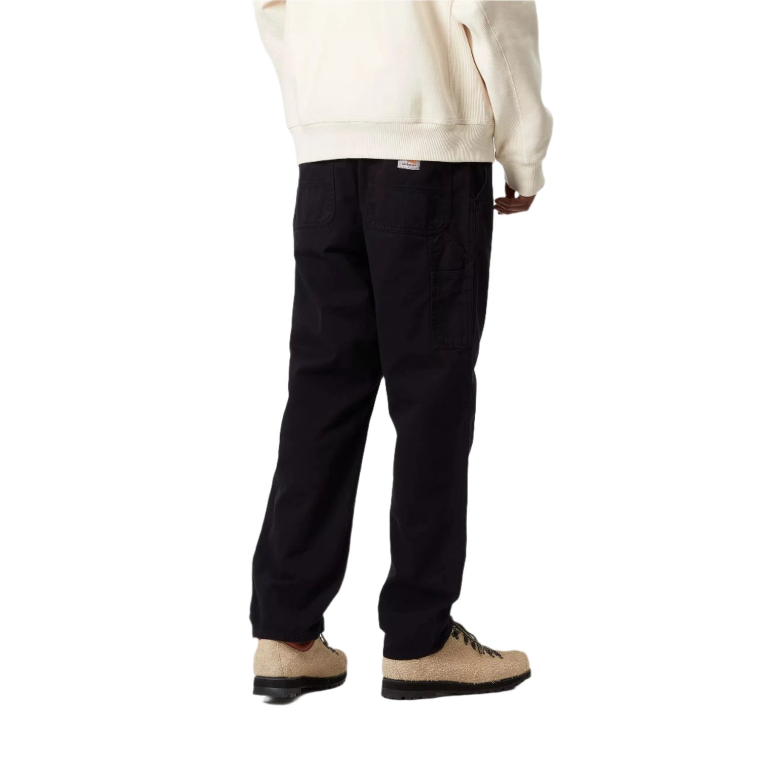 FLINT PANT BLACK GARMENT DYED