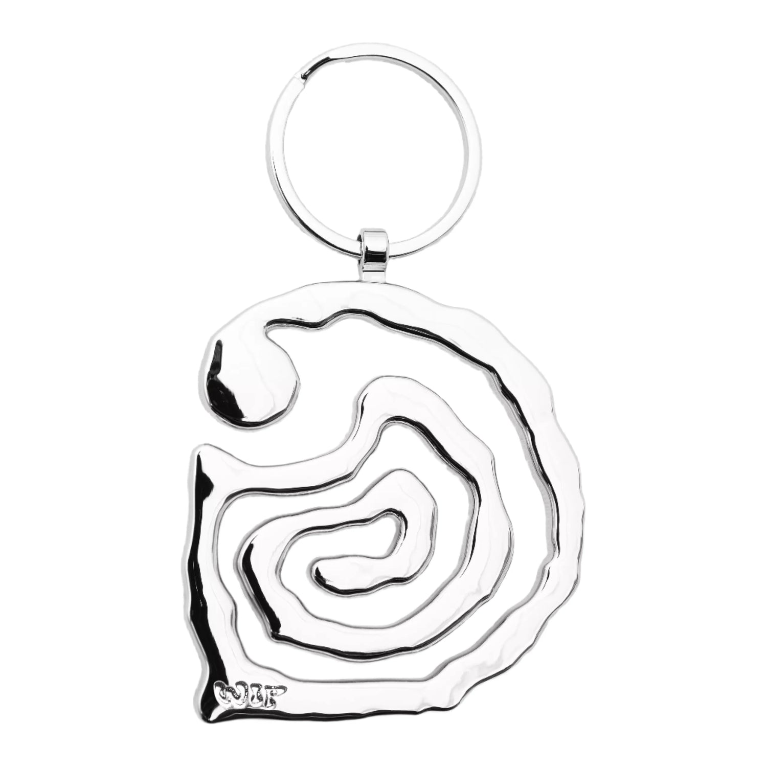 HELIX KEYCHAIN SILVER