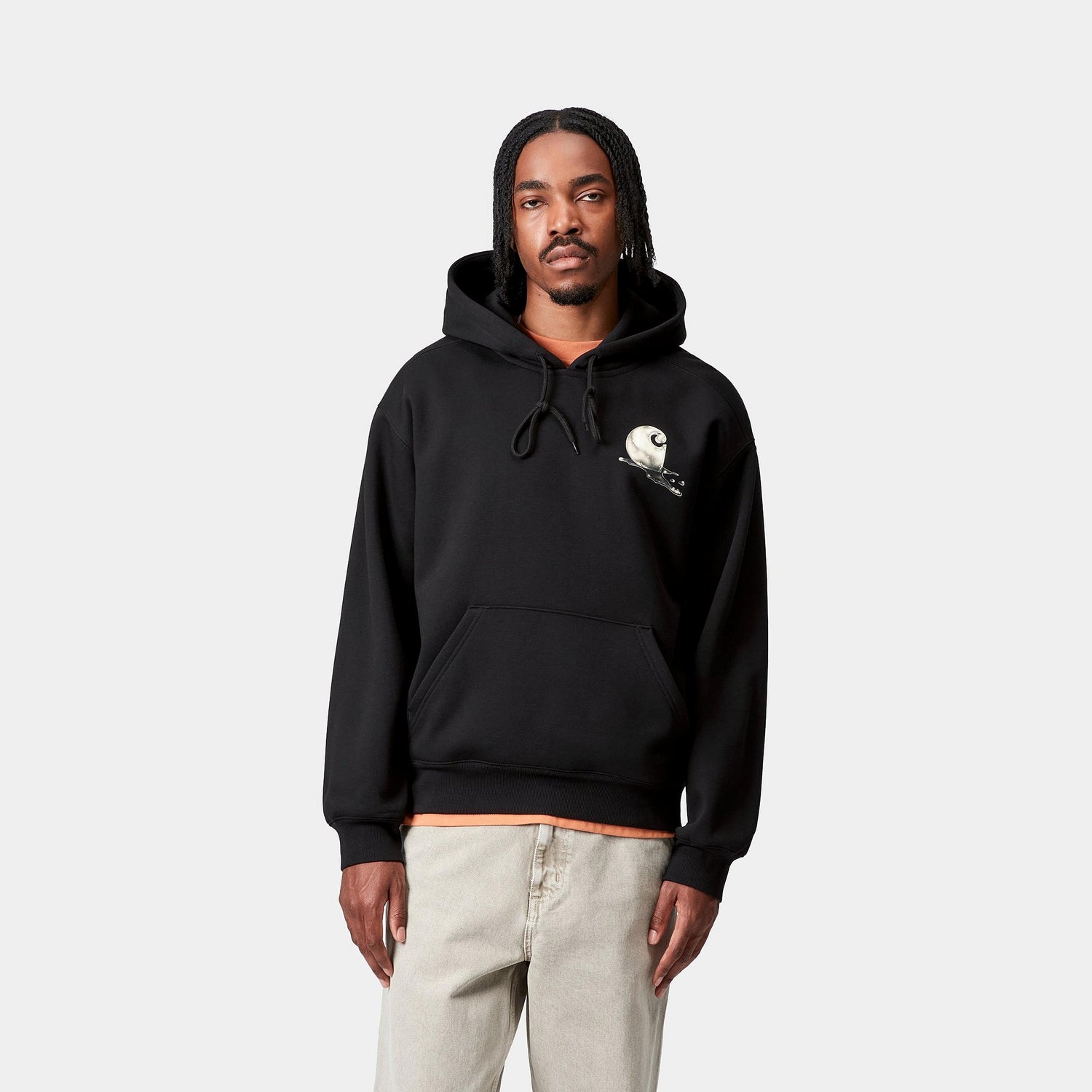 HOODED JAKE GARCIA SWEATSHIRT BLACK