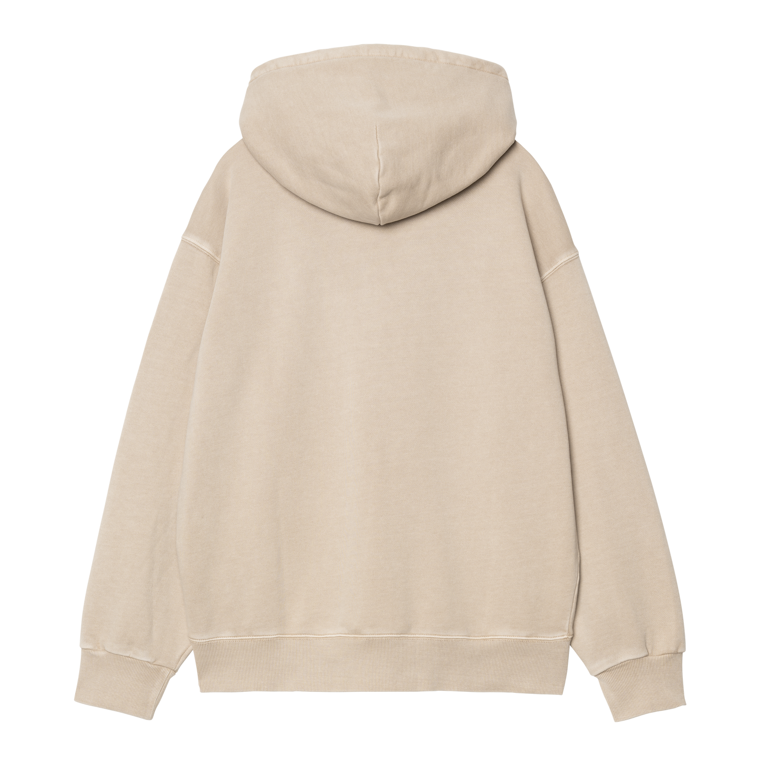 HOODED NELSON SWEAT FLEUR DE SEL GARMENT DYED