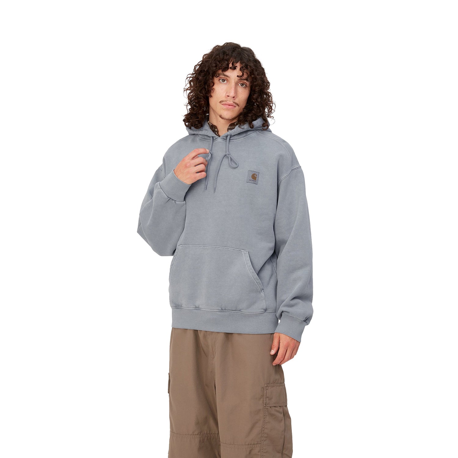 HOODED VISTA SWEAT MIRROR GARMENT DYED