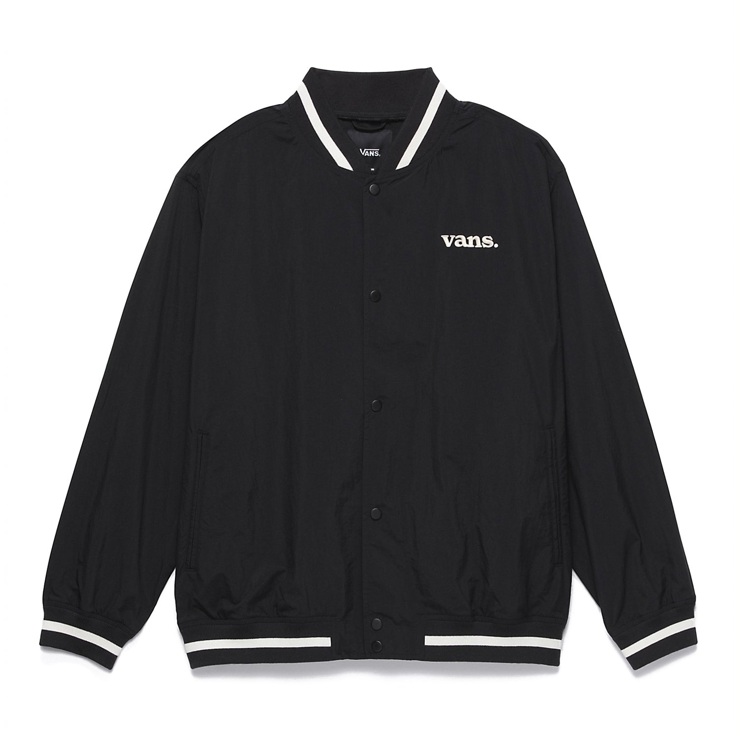 MOORE VARSITY JACKET BLACK