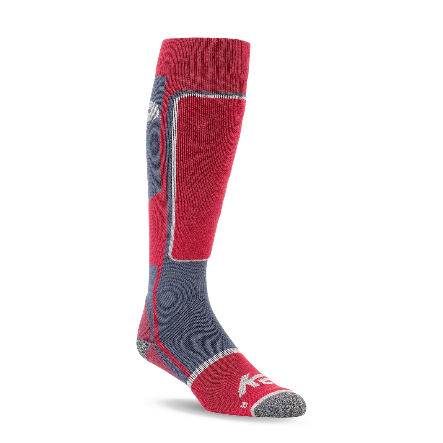 K2 FREERIDE SOCK RED 2.0