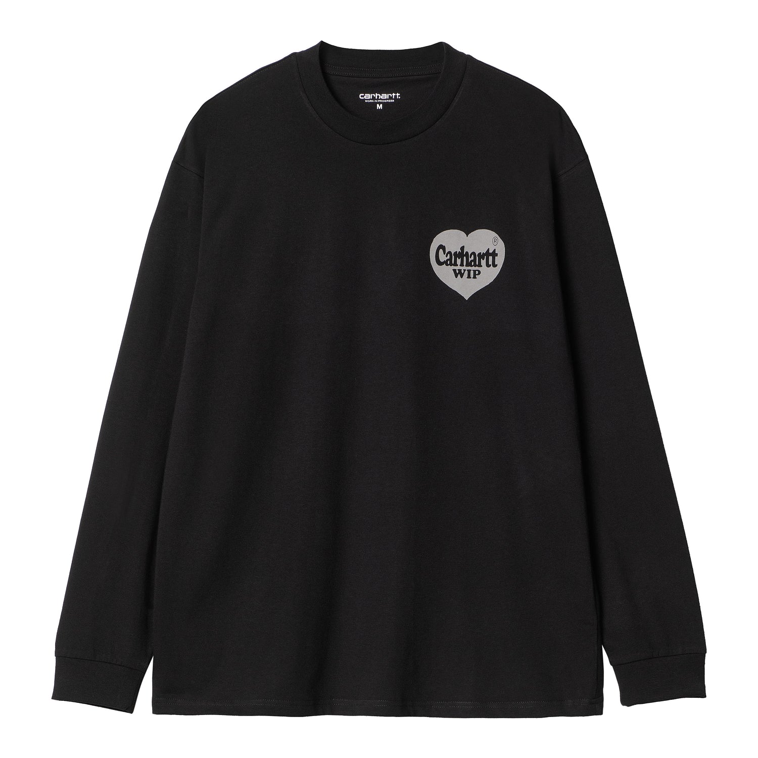 L/S SPREE T-SHIRT BLACK / GREY