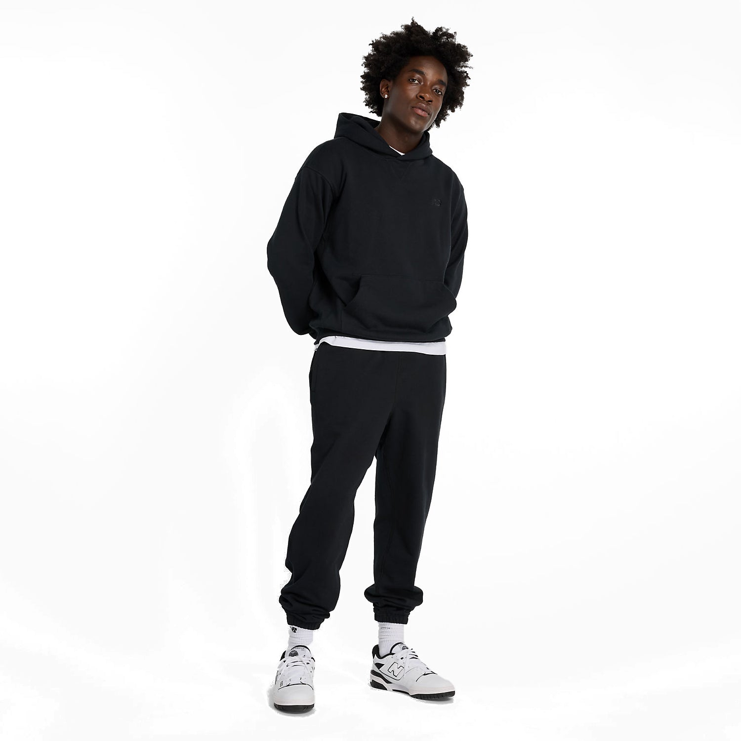 ATHLETICS FRENCH TERRY JOGGER BLACK