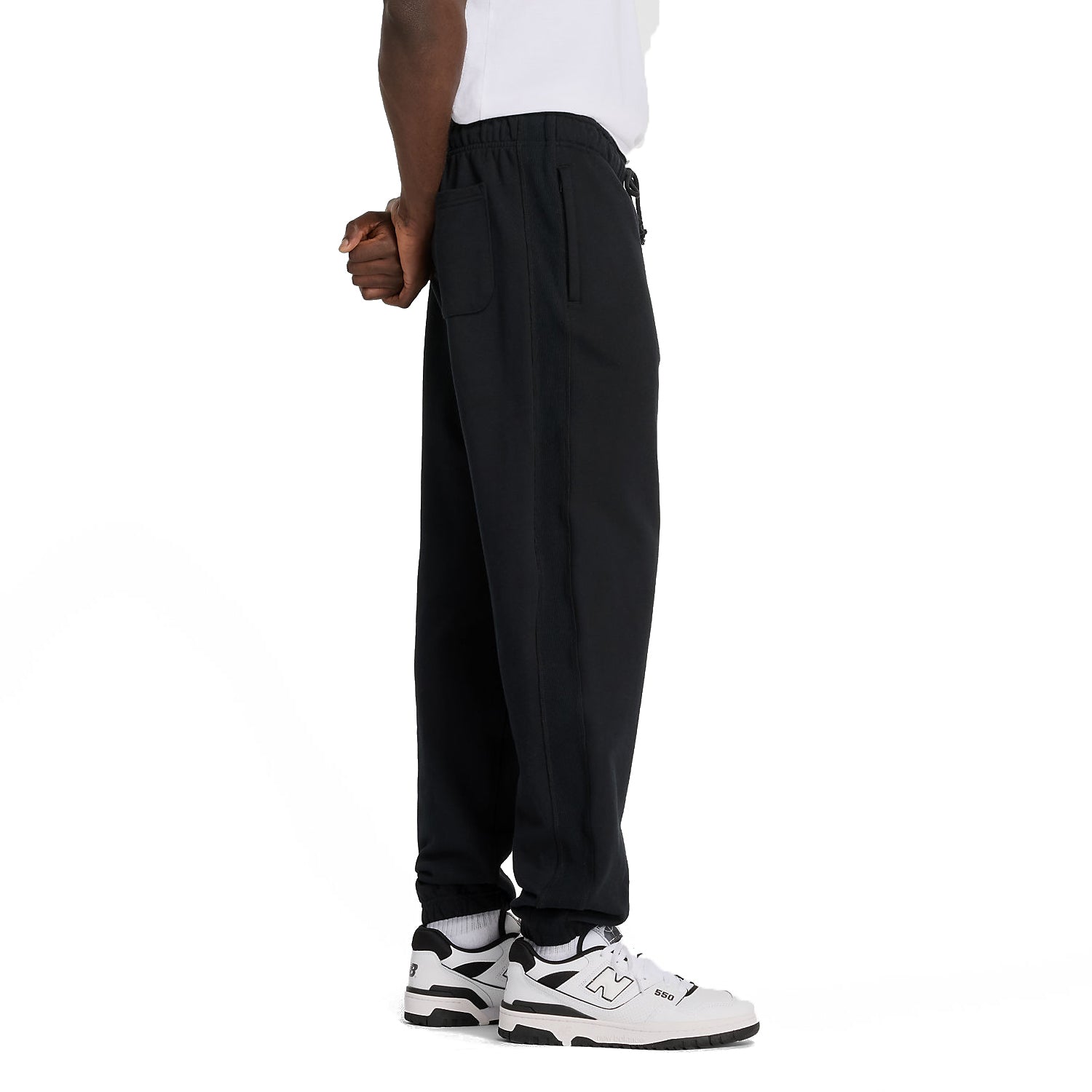 ATHLETICS FRENCH TERRY JOGGER BLACK