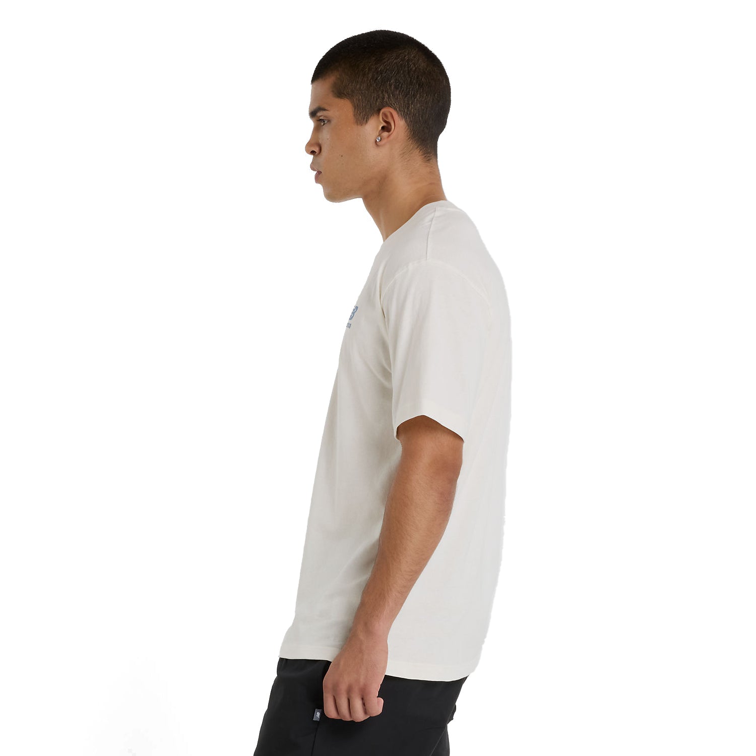ATHLETICS LOGO TEE SEA SALT