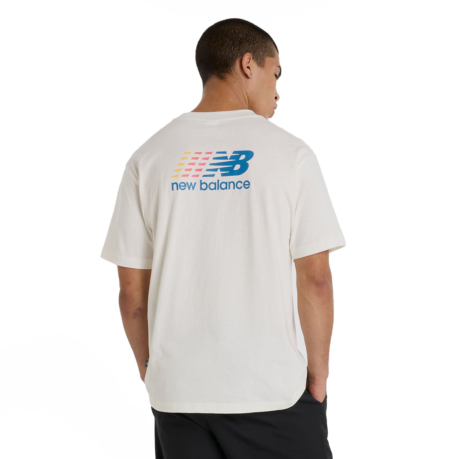 ATHLETICS LOGO TEE SEA SALT
