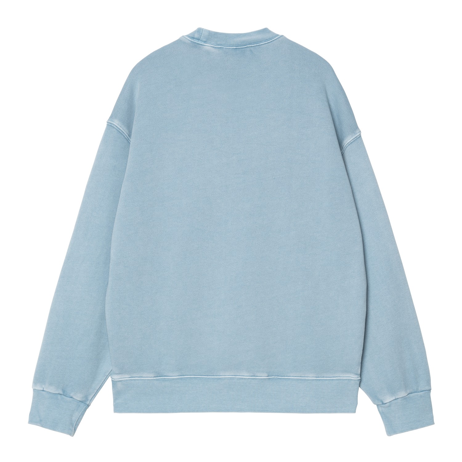 NELSON SWEAT CLAY BLUE GARMENT DYED