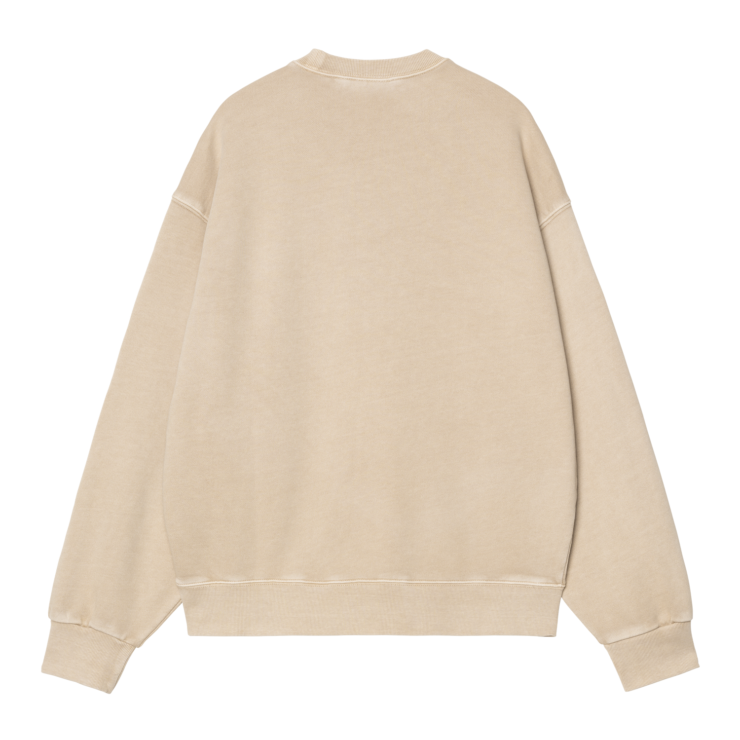 NELSON SWEAT FLEUR DE SEL GARMENT DYED
