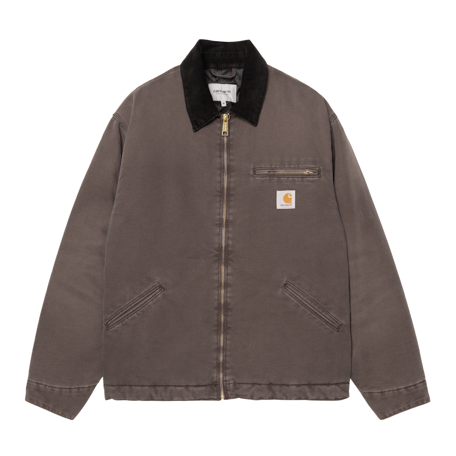 OG DETROIT JACKET TOBACCO / BLACK STONE CANVAS