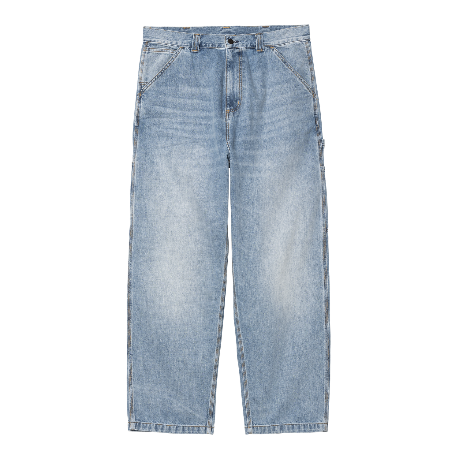 OG SINGLE KNEE PANT BLUE BURST WASHED