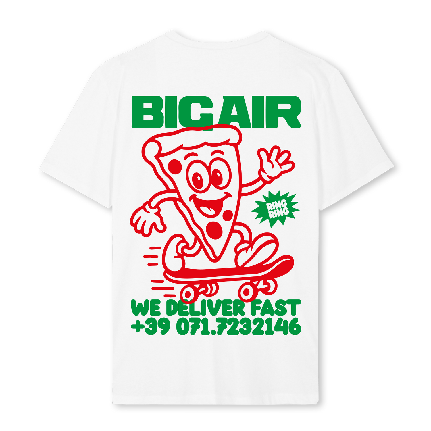 HOTLINE TEE WHITE