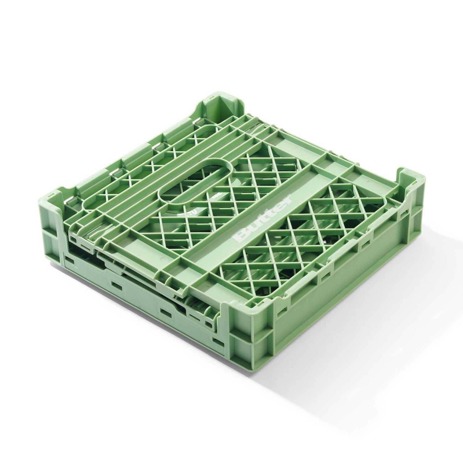 COLLAPSABLE RECORD CRATE SAGE