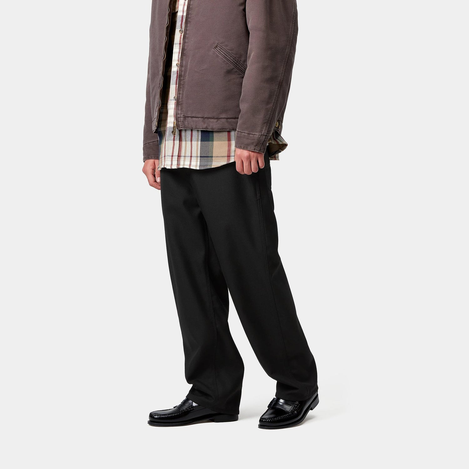 RAY SINGLE KNEE PANT BLACK RIGID