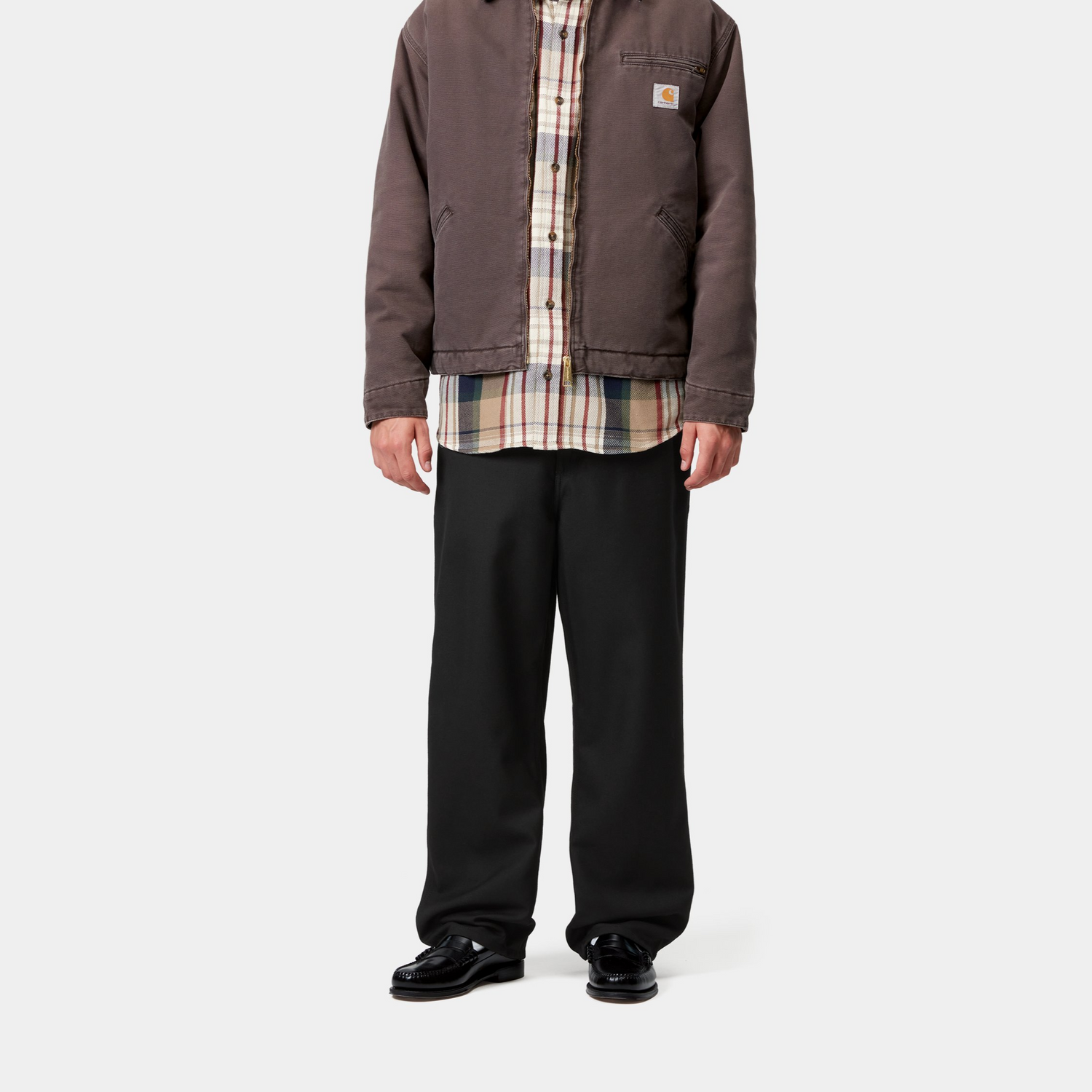 RAY SINGLE KNEE PANT BLACK RIGID