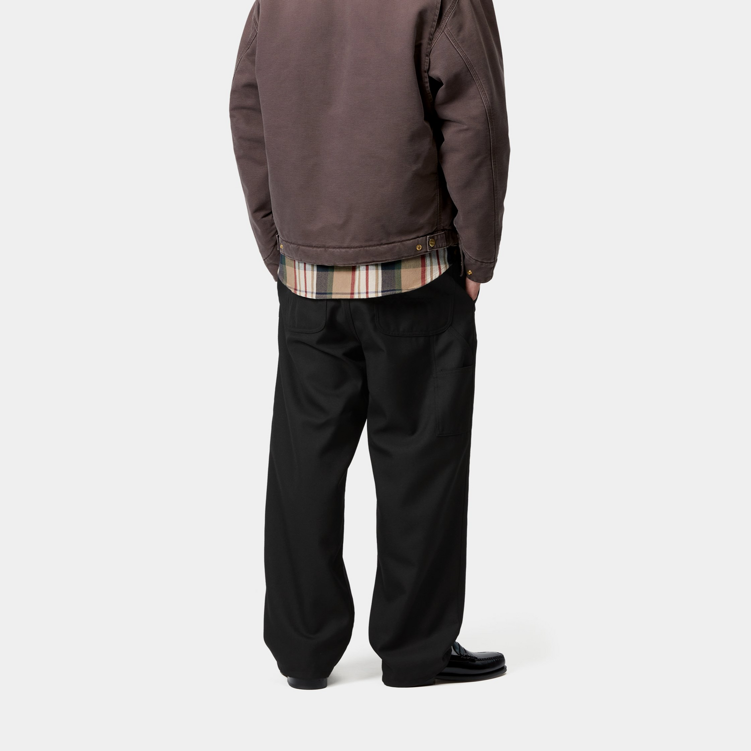 RAY SINGLE KNEE PANT BLACK RIGID