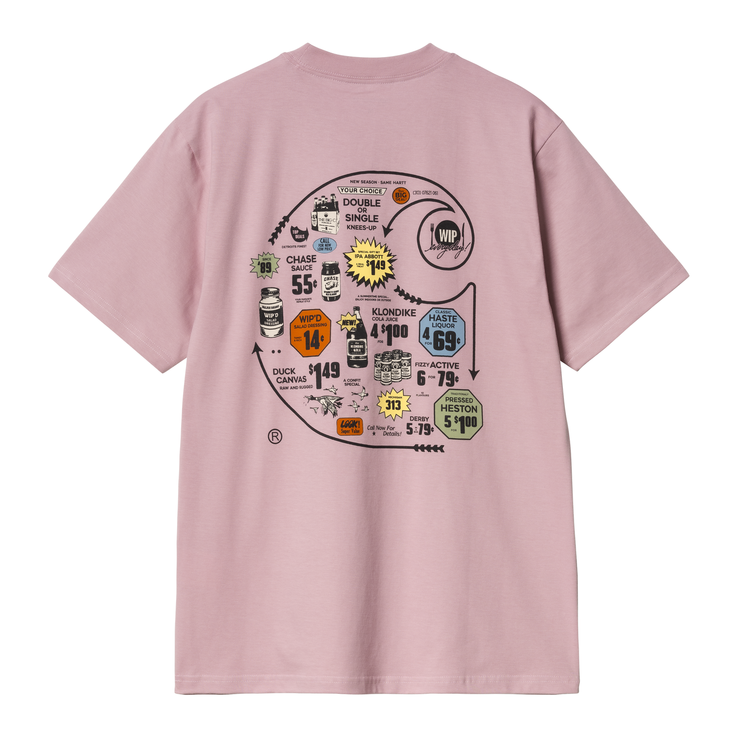 S/S CATALOGUE C LOGO T-SHIRT HORTENSIA