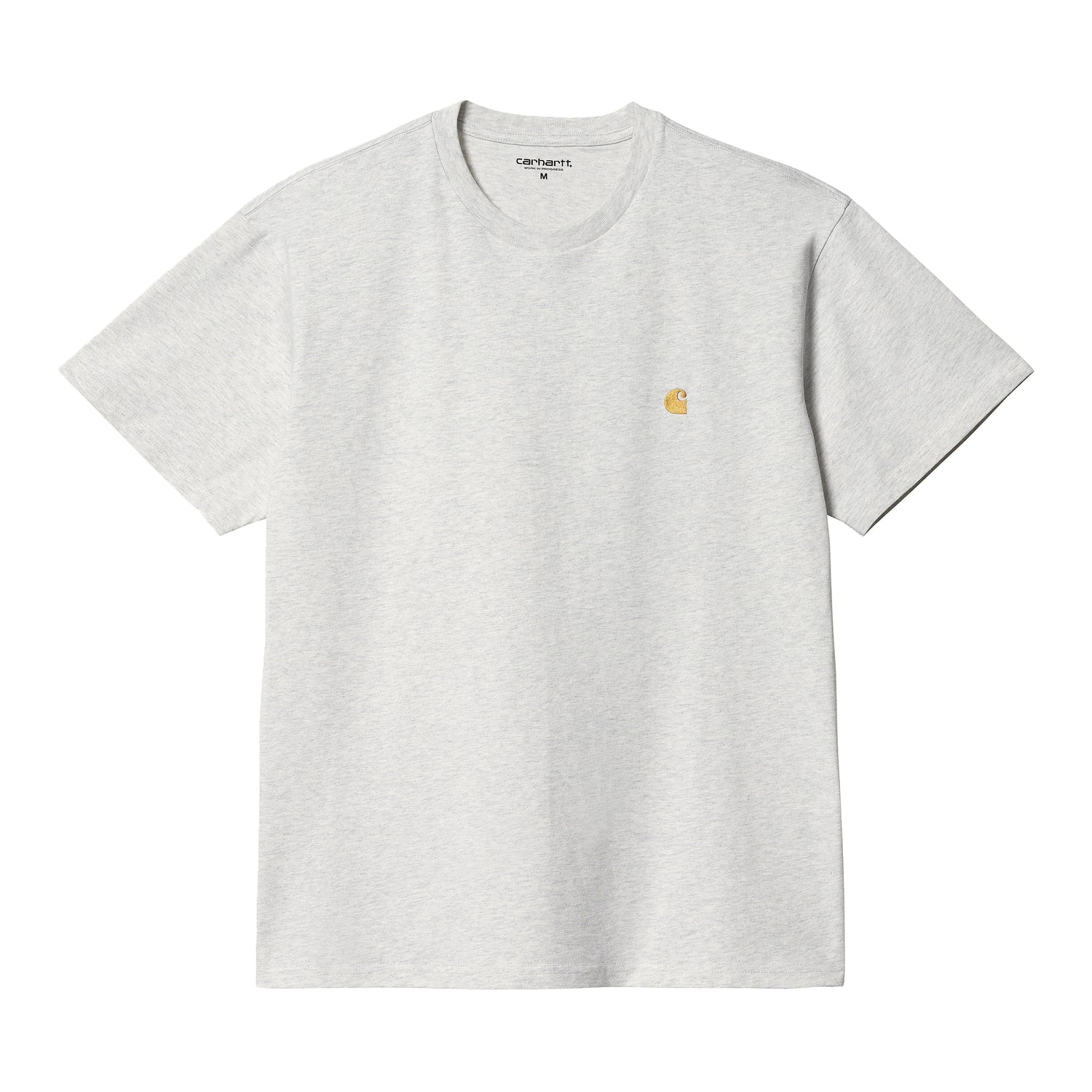 S/S CHASE T-SHIRT ASH HEATHER / GOLD
