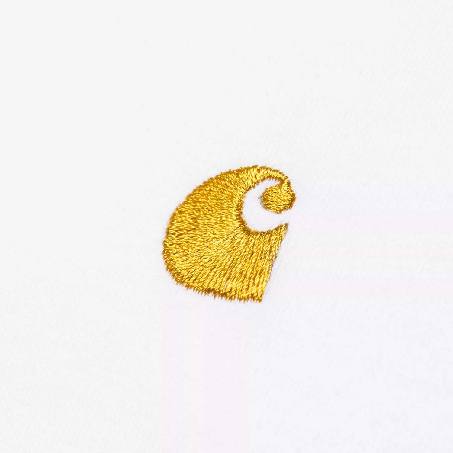 S/S CHASE T-SHIRT WHITE / GOLD