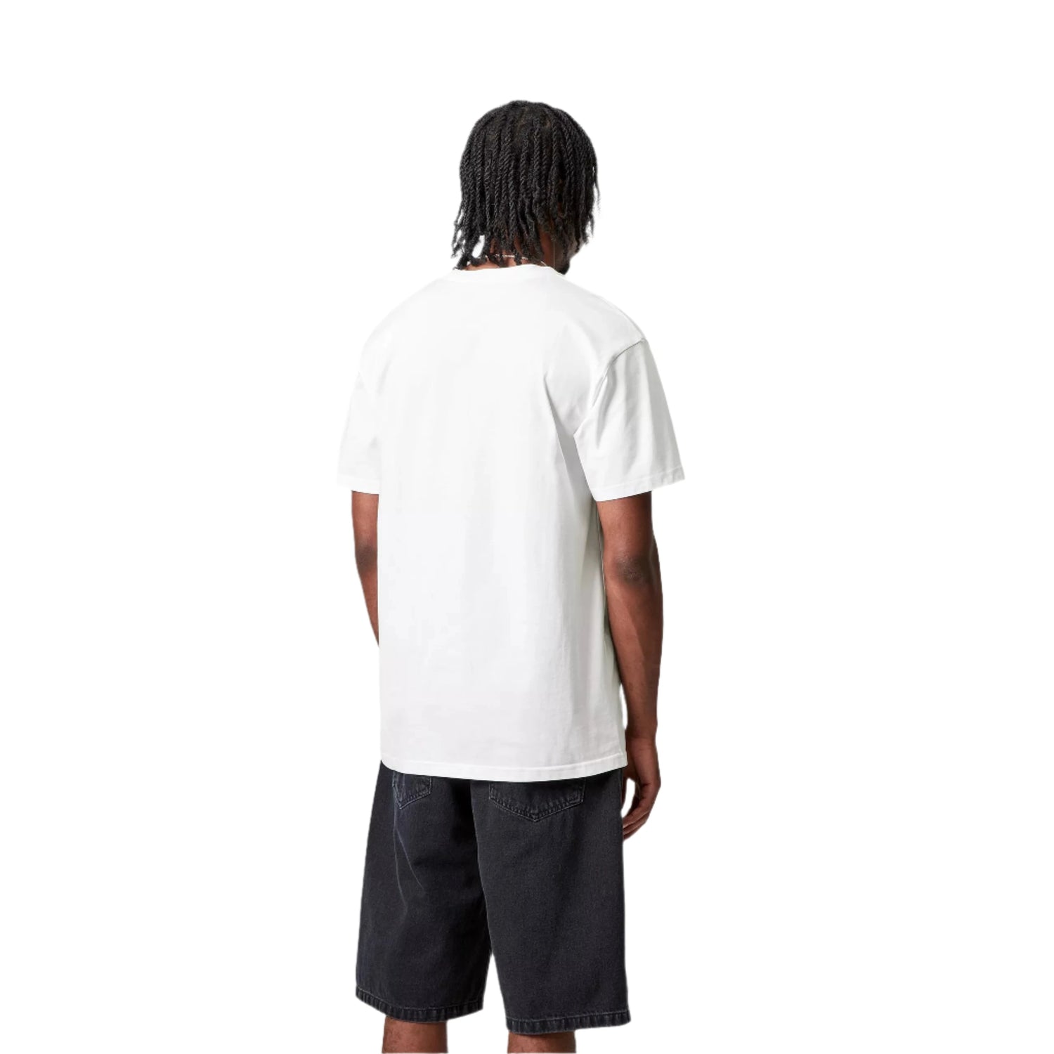 S/S CHASE T-SHIRT WHITE / GOLD