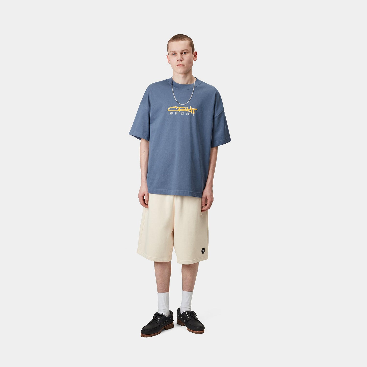 S/S LYNTOS T-SHIRT BLUE IRIS