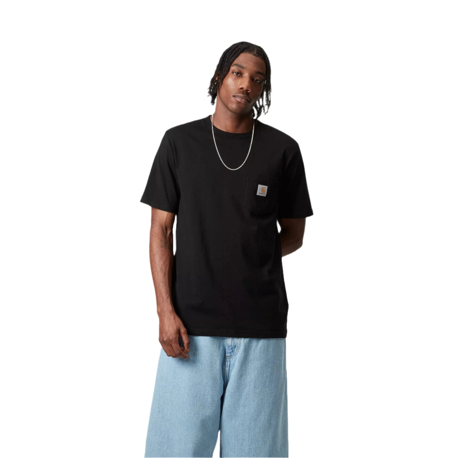 S/S POCKET T-SHIRT BLACK