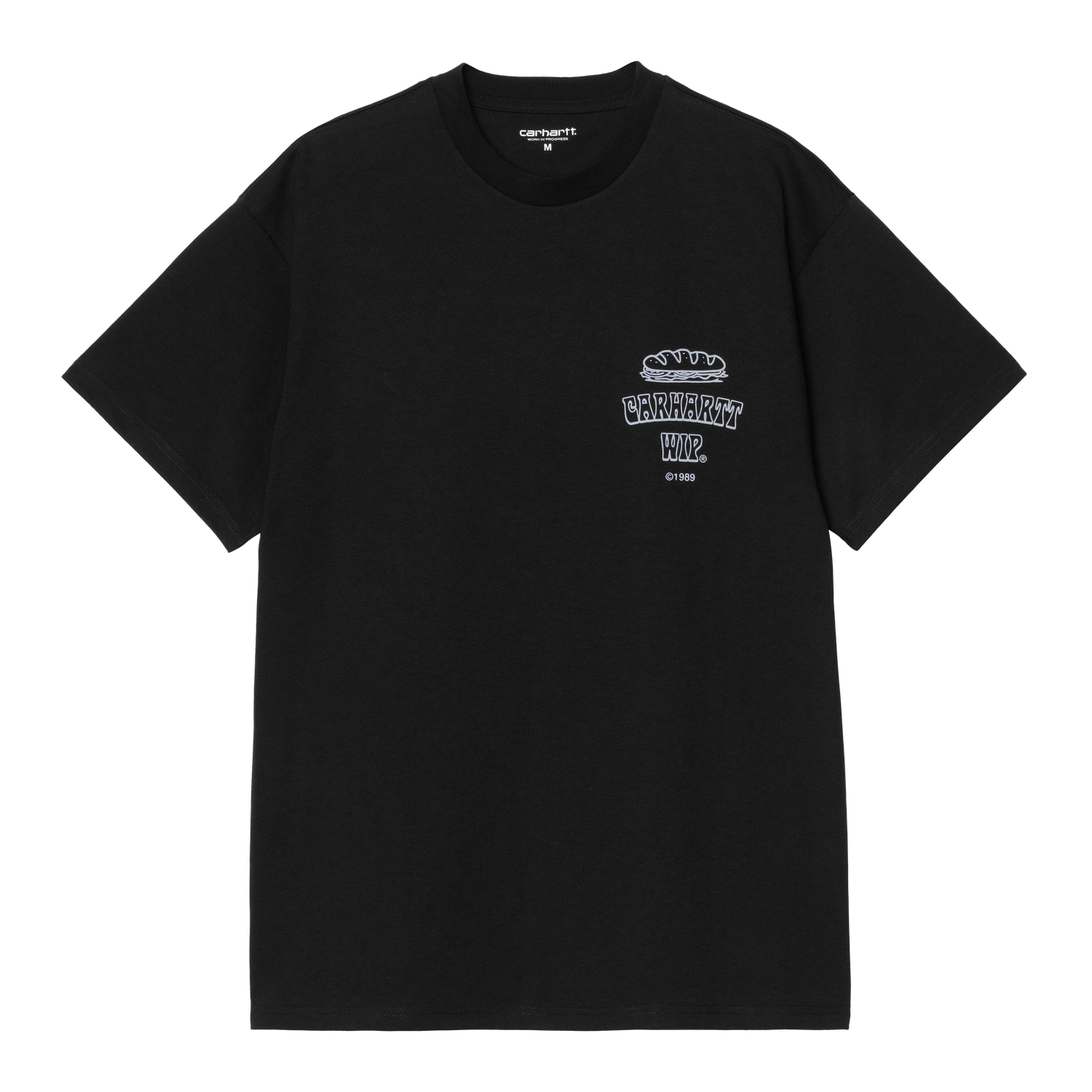 S/S SANDWICH T-SHIRT BLACK