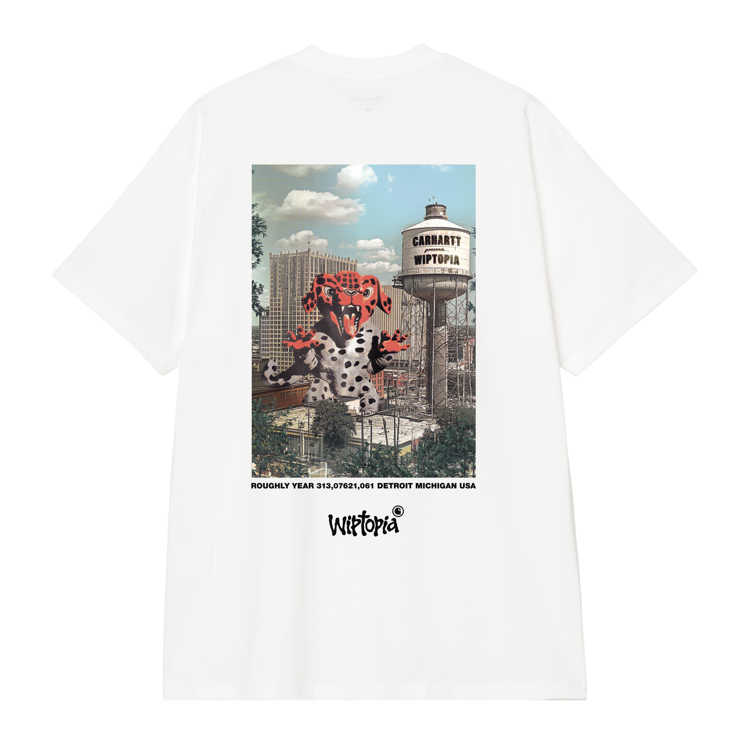 S/S WIPTOPIA T-SHIRT WHITE