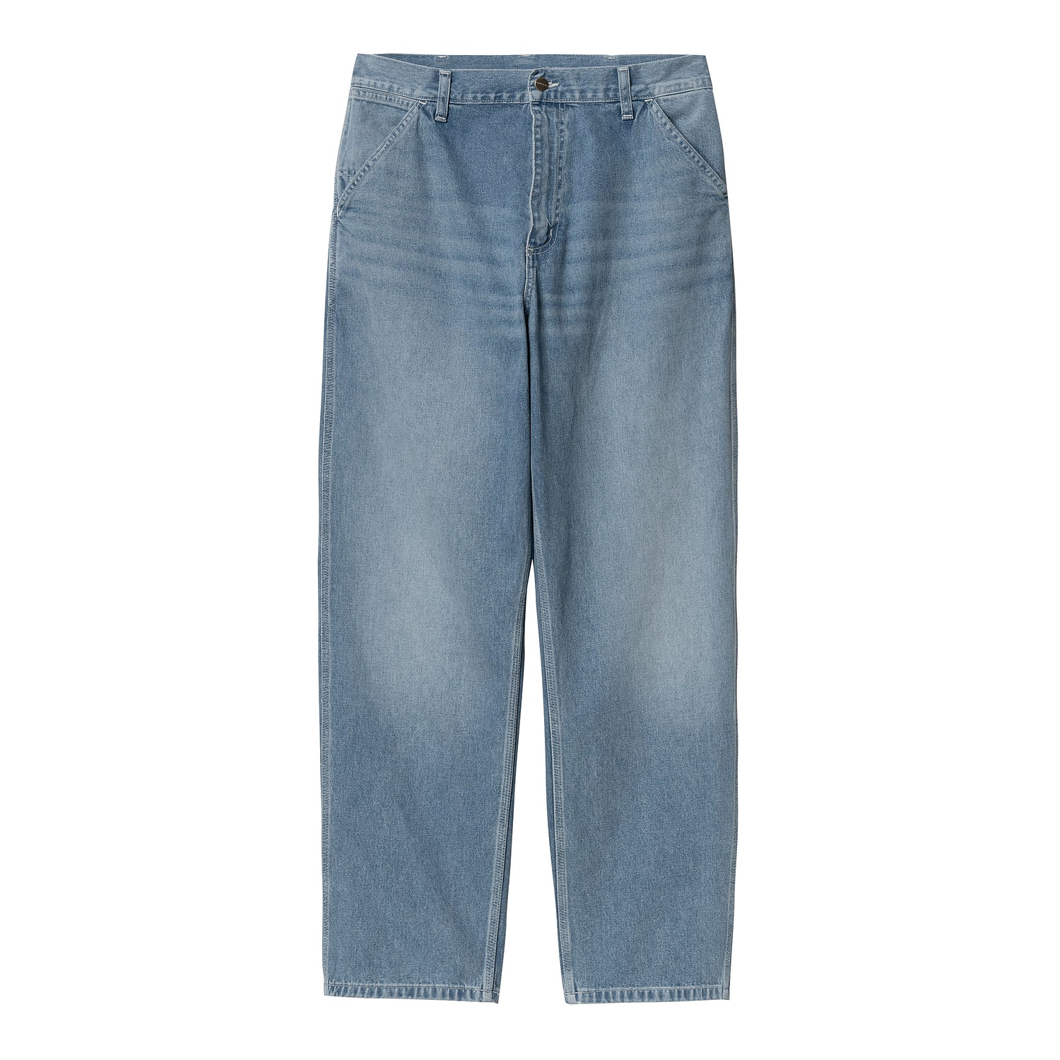 SIMPLE PANT BLUE LIGHT TRUE WASHED