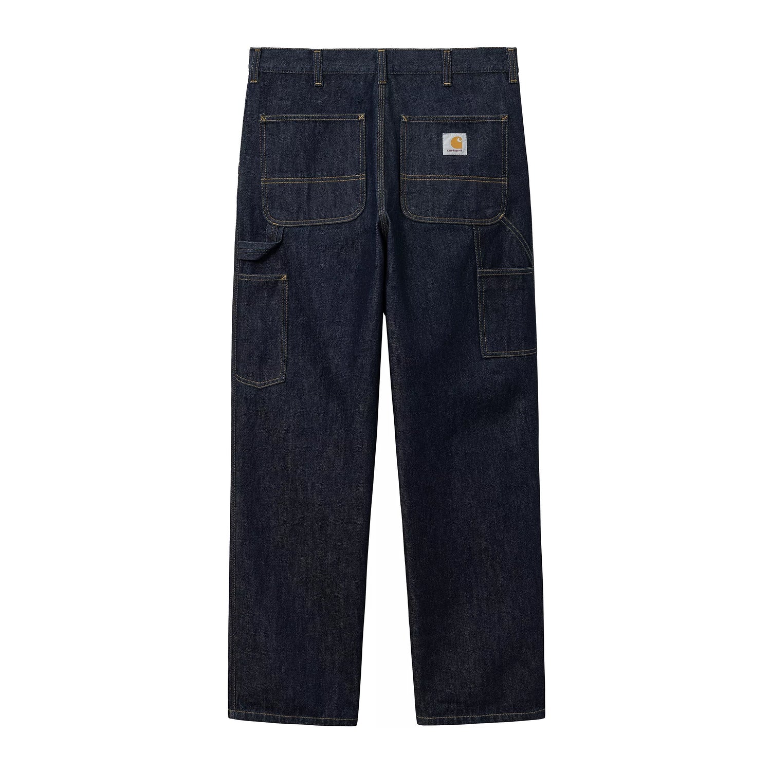 SINGLE KNEE PANT BLUE RINSED