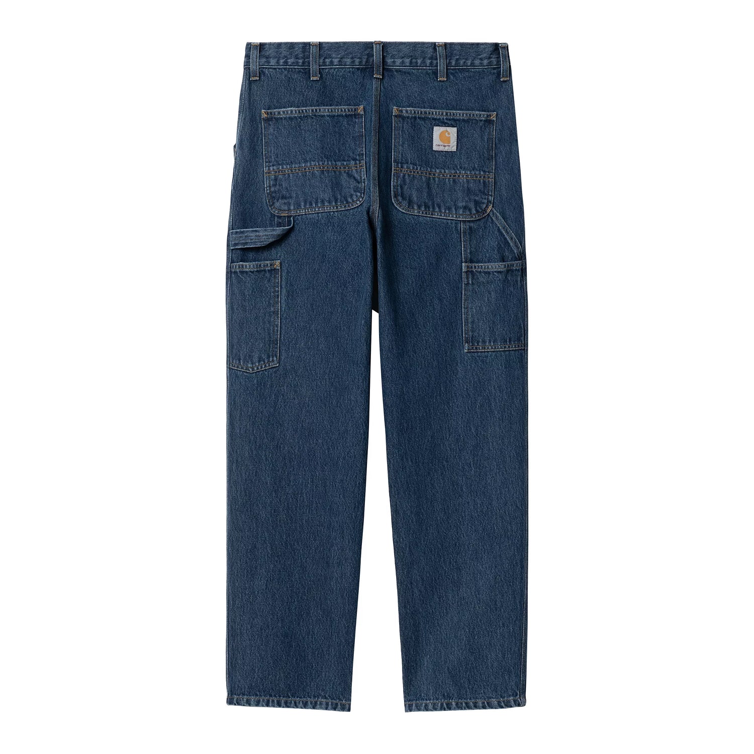 SINGLE KNEE PANT BLUE STONE WASHED